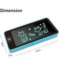 2-in-1 LCD Writing Tablet Pencil Case